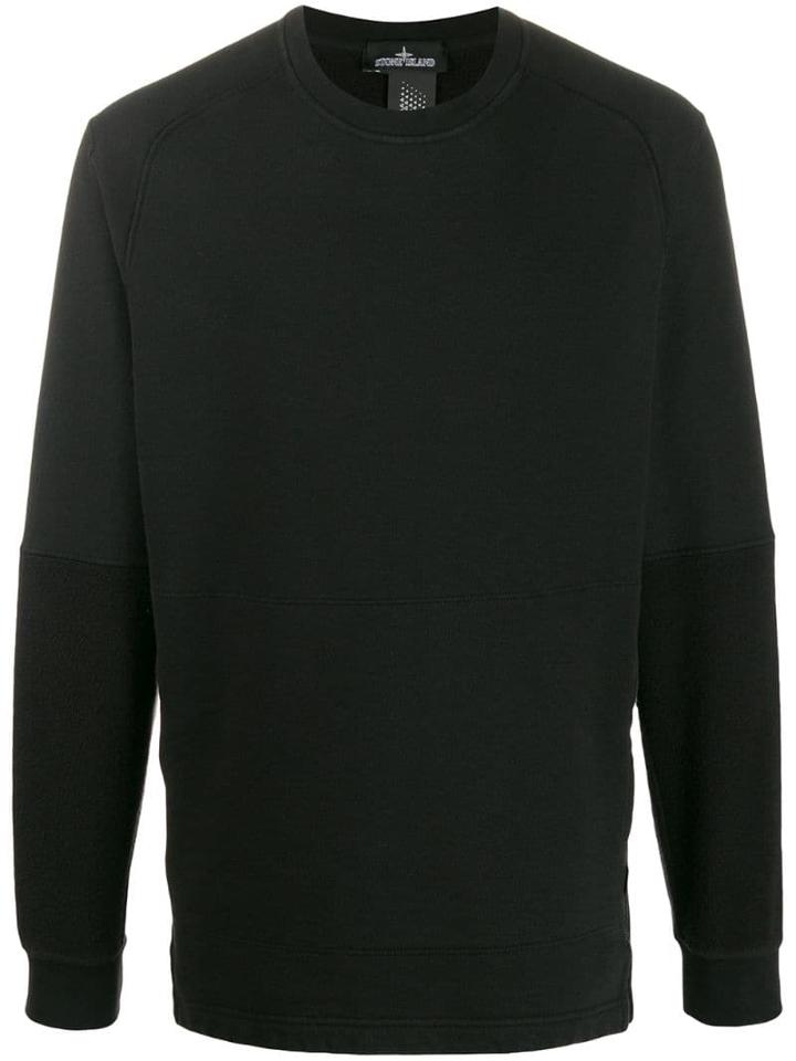 Stone Island Shadow Project Seam Detail Sweatshirt - Black