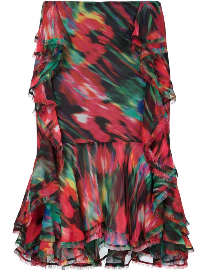 Jason Wu Ruffled Asymmetric Skirt