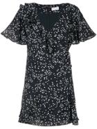 Rebecca Vallance Flores Wrap Dress - Blue