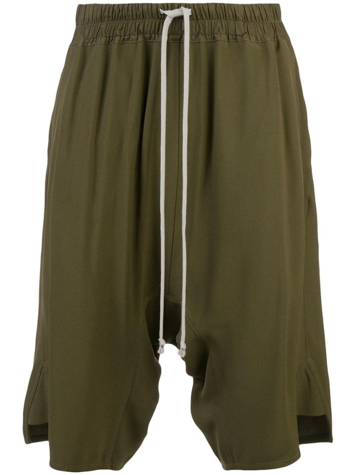 Rick Owens Basket Swinger Shorts - Green