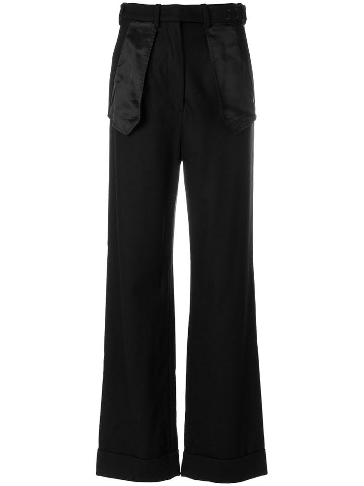 Marios Inside Out Pocket Trousers - Black