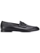 Dolce & Gabbana Logo Loafers - Black