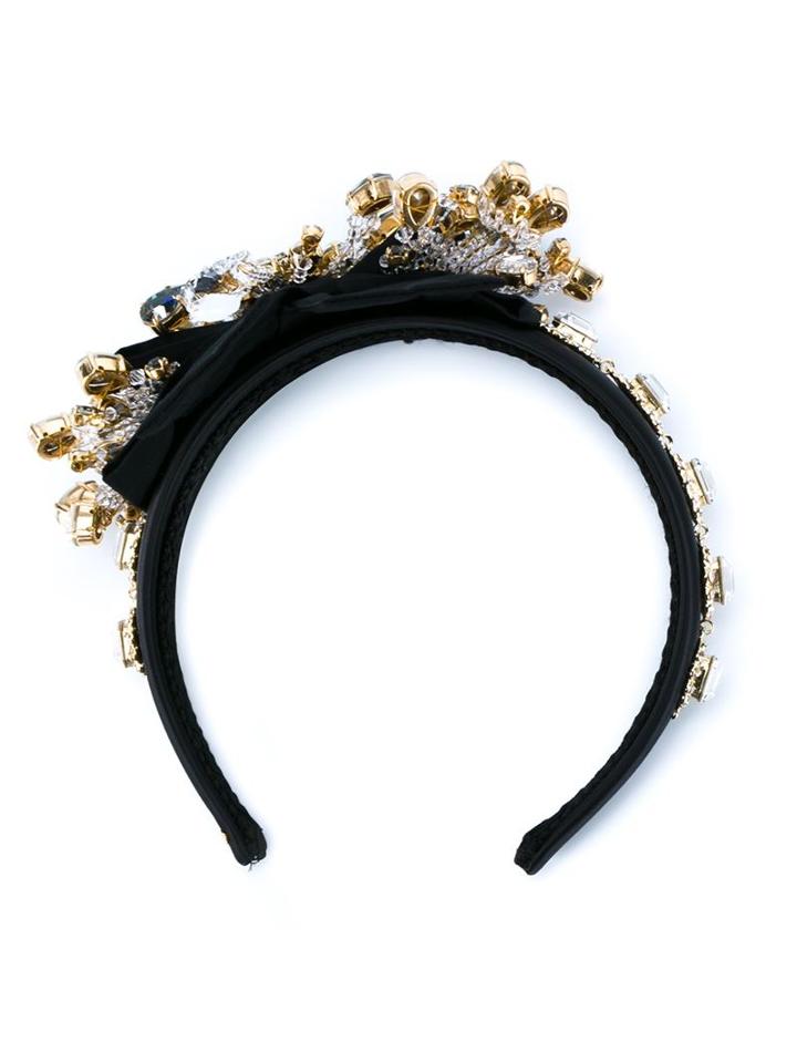 Dolce & Gabbana Embellished Hair Band