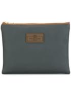 Otis Batterbee Fold Over Make Up Clutch, Women's, Black, Nylon/pvc