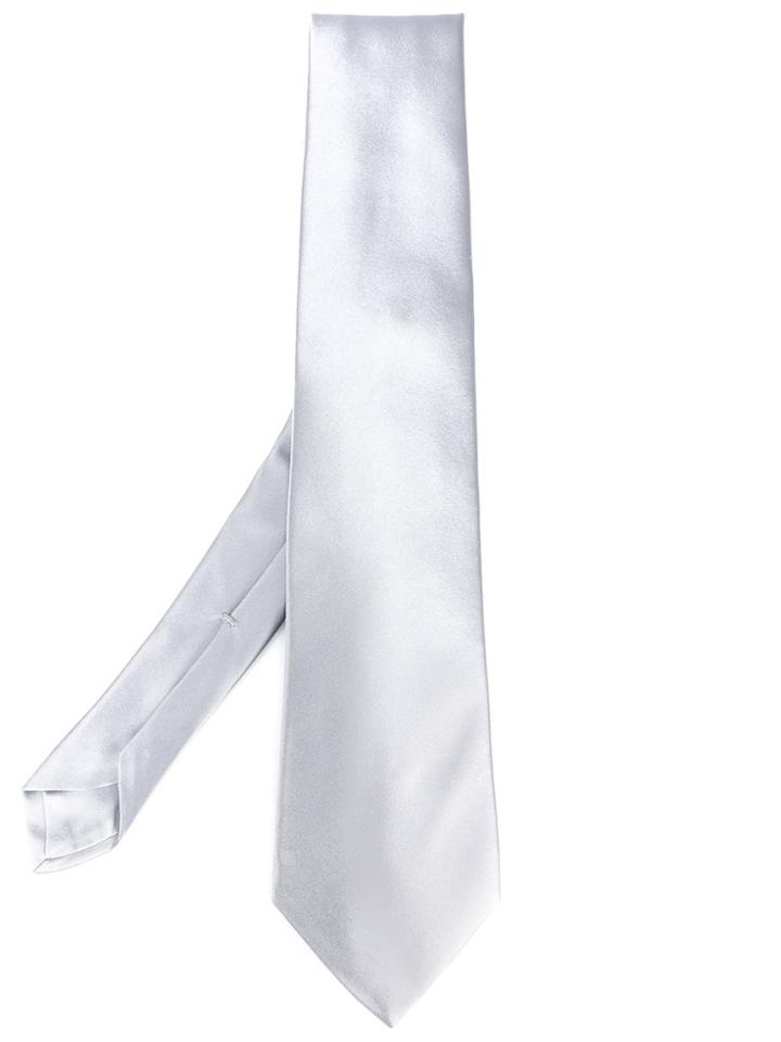 Kiton Classic Tie - Grey