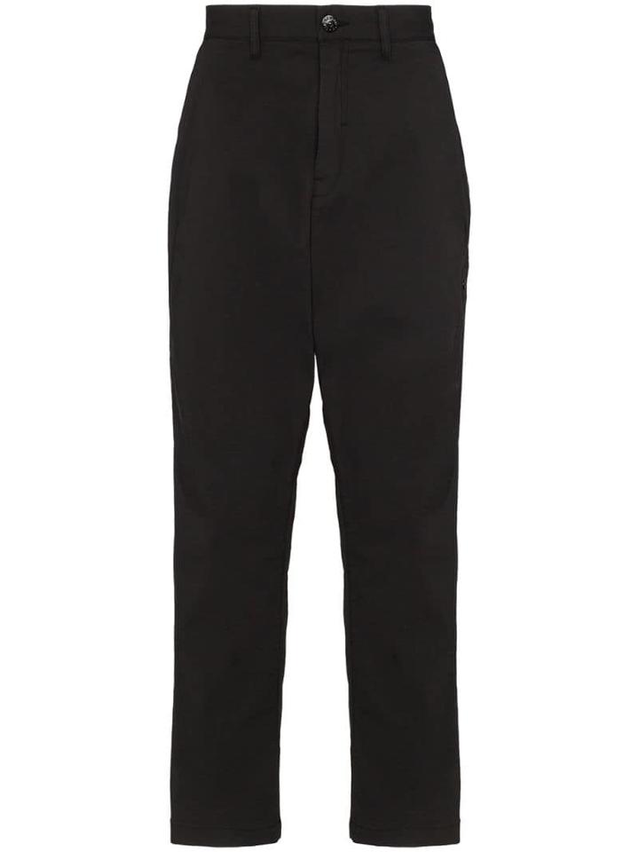 Stone Island Shadow Project Side Pocket Chinos - Black