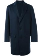 Sofie D'hoore 'cliff' Coat, Men's, Size: 52, Blue, Cashmere/wool