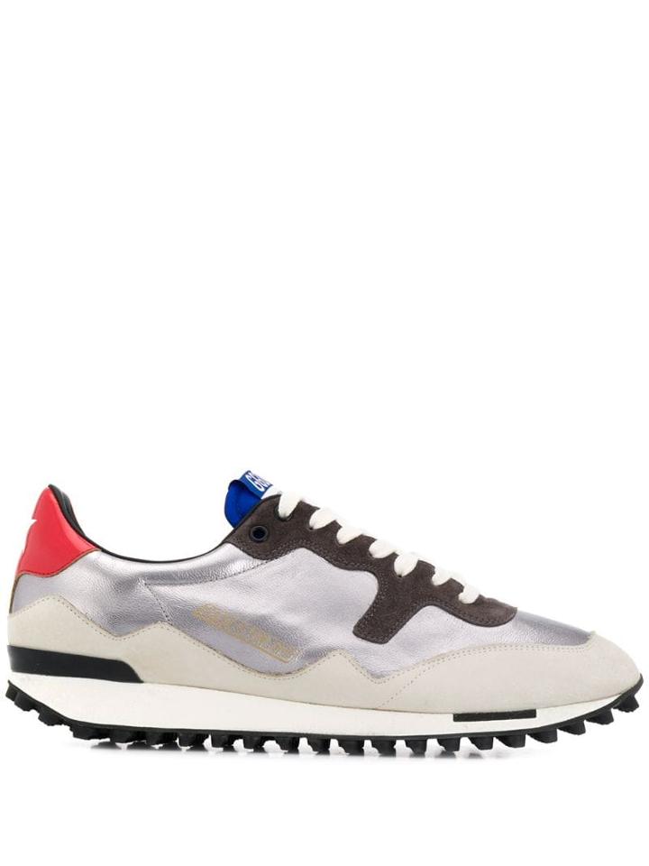 Golden Goose Starland Low-top Sneakers - Silver