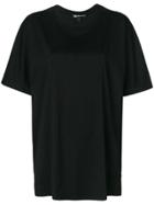 Y-3 Logo Back Oversized T-shirt - Black