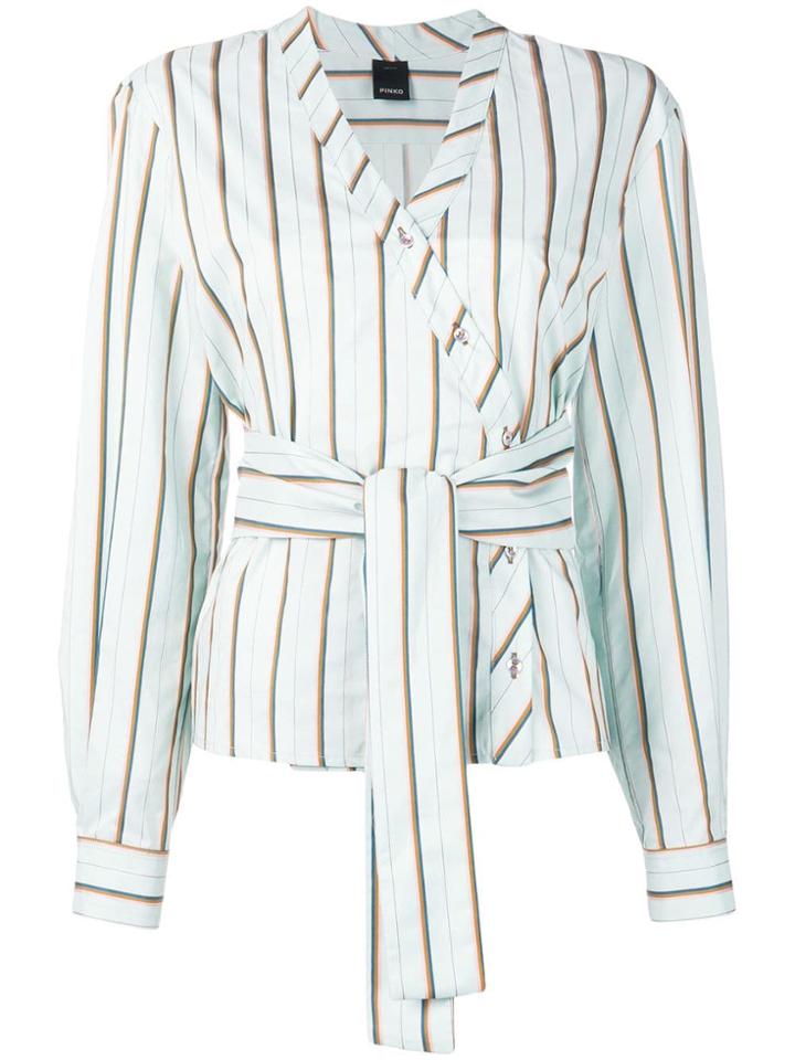 Pinko Stripped Blouse - Green