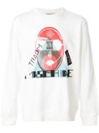 Ymc Printed Sweatshirt - White
