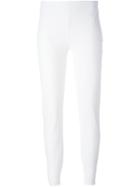 Joseph Slim Fit Trousers, Women's, Size: 36, White, Viscose/cotton/spandex/elastane