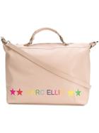 Marc Ellis Vanity Shopper Tote - Pink & Purple