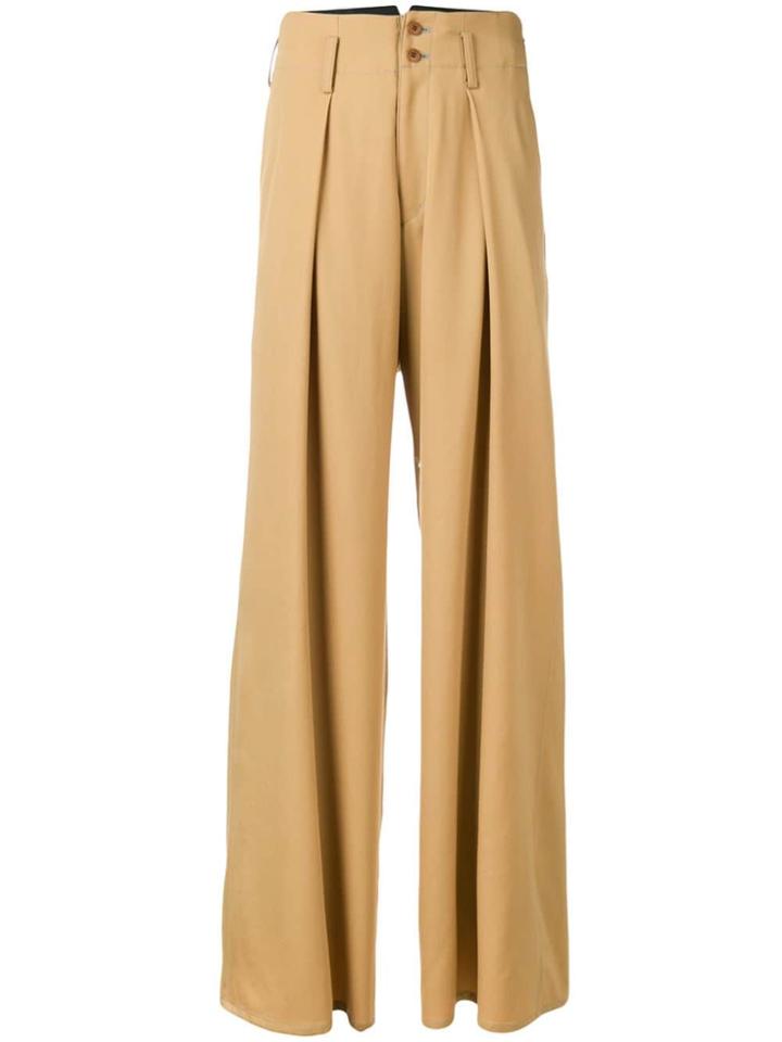 Sulvam Wide-leg Trousers - Neutrals