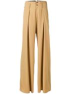 Sulvam Wide-leg Trousers - Neutrals