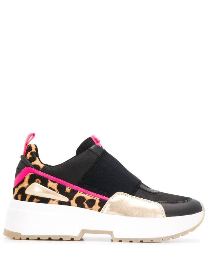Michael Michael Kors Chunky Platform Sneakers - Black