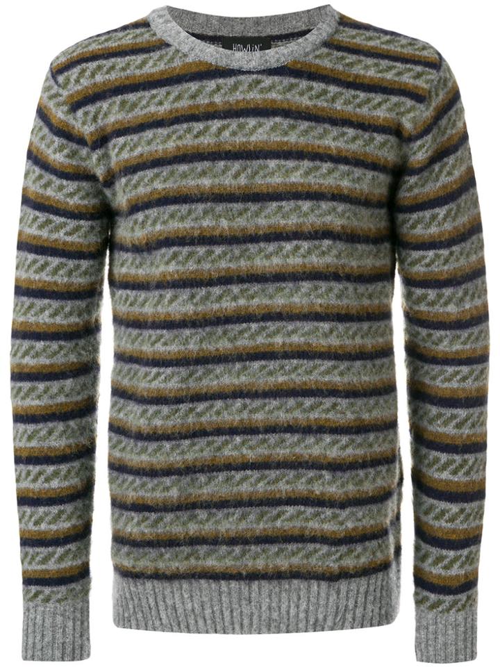 Howlin' Striped Sweater - Green