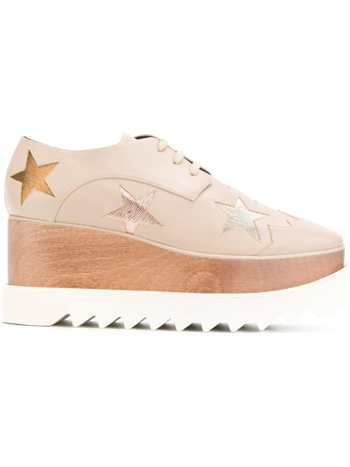 Stella Mccartney Star Elyse Platform Shoes - Nude & Neutrals
