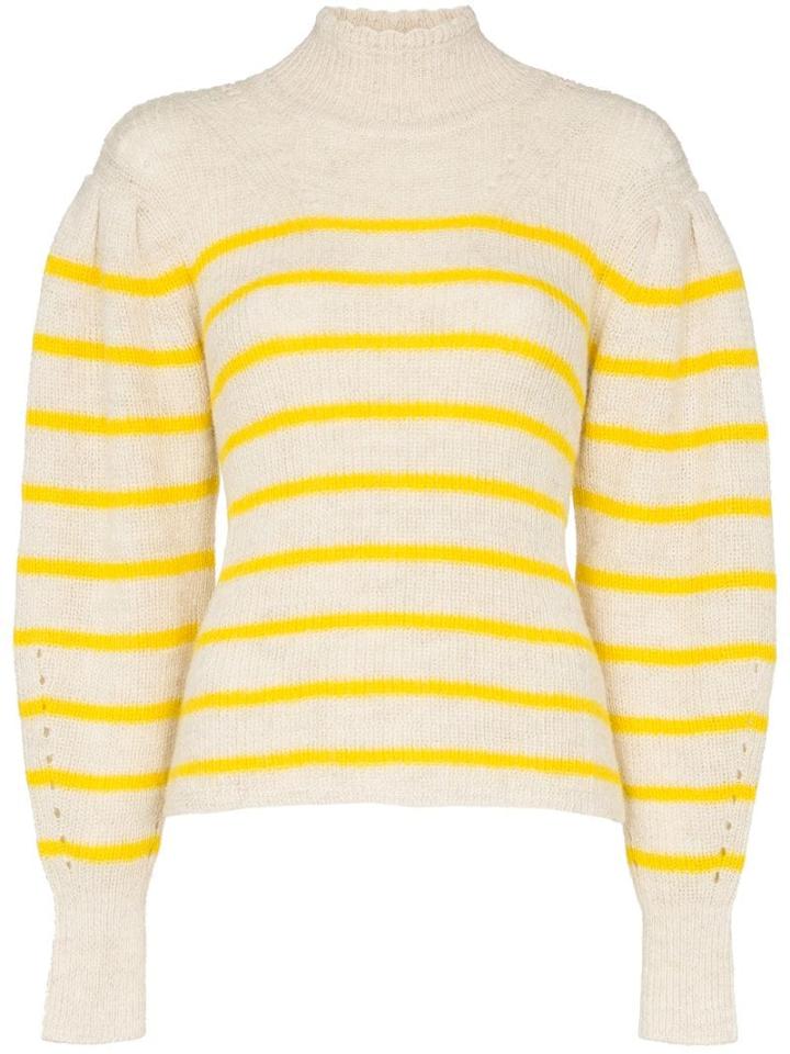 Isabel Marant Étoile Georgia Striped Knit Jumper - Yellow