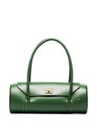 Manu Atelier London Cylindrical Shoulder Bag - Green