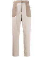 Fendi High-waisted Trousers - Neutrals