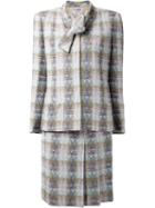 Chanel Vintage Boucle Knit Skirt Suit