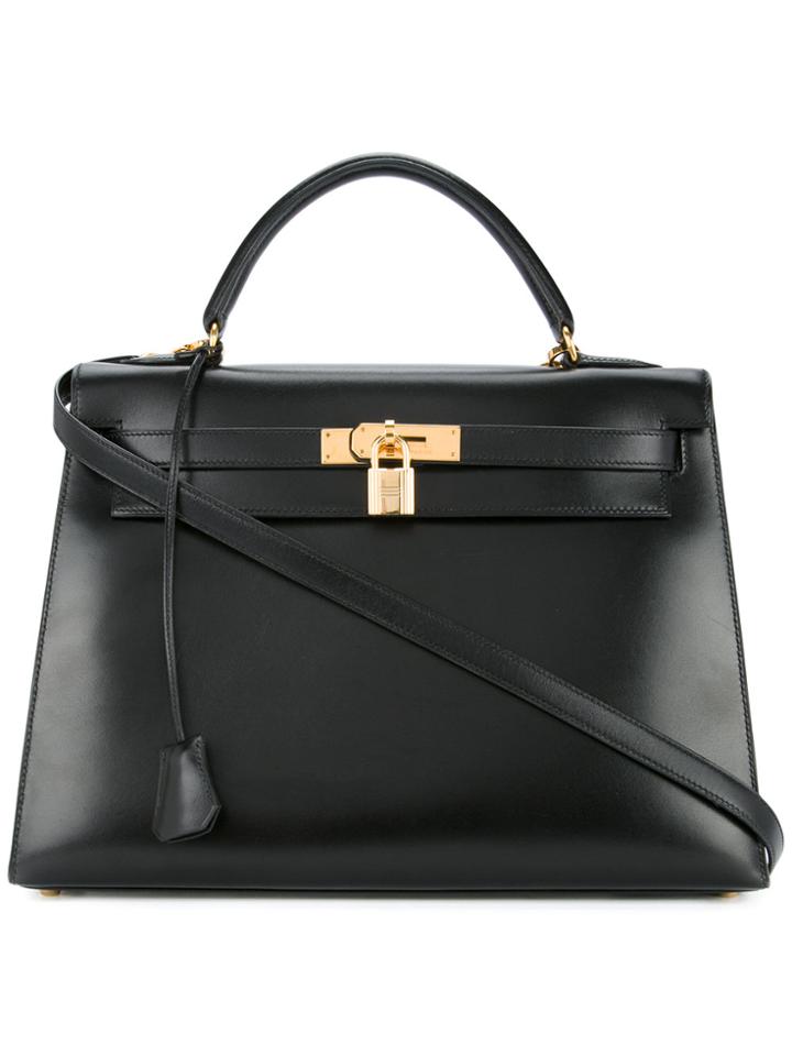 Hermès Vintage Kelly 32 Bag - Black