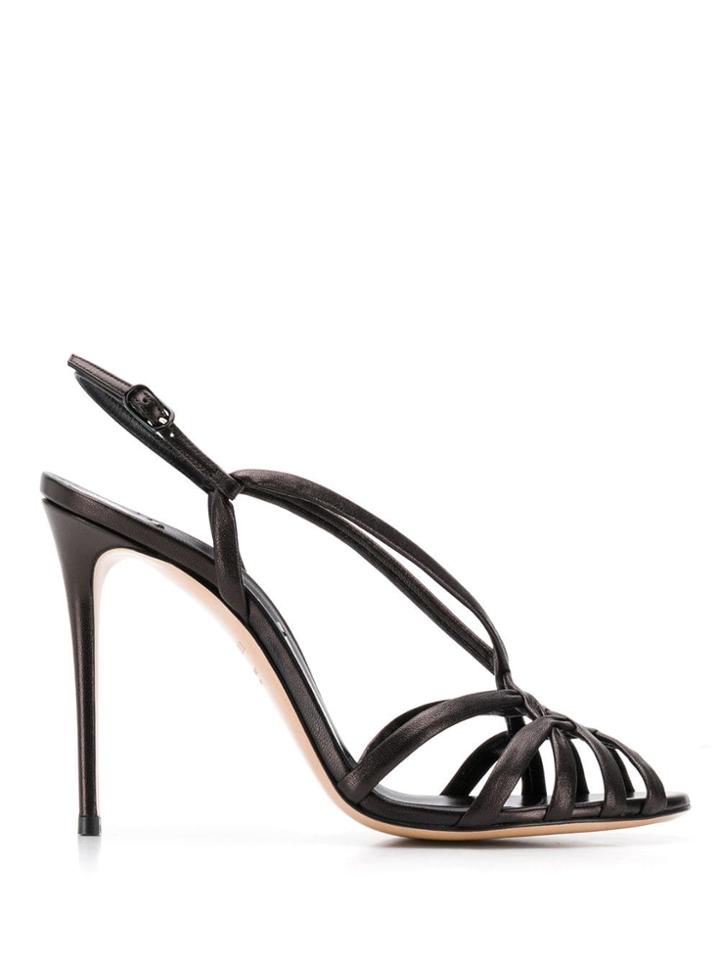 Casadei Strappy Stiletto Sandals - Black