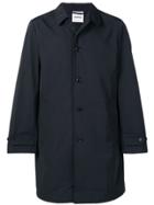 Aspesi Button-up Trench Coat - Blue