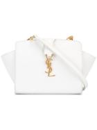 Saint Laurent Toy Ysl Cabas Crossbody Bag, Women's, White, Calf Leather