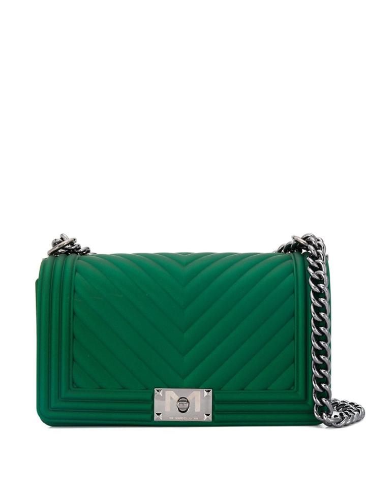 Marc Ellis Marc Ellis Flatm Green Leather/fur/exotic Skins->leather