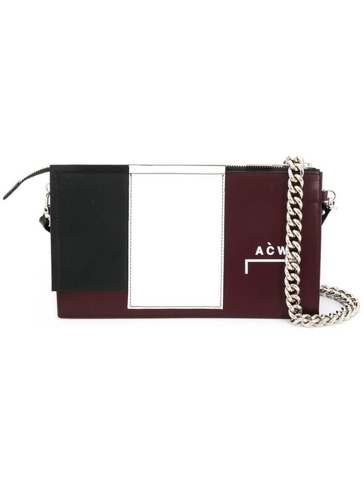 A-cold-wall* Colour-block Shoulder Bag - Black