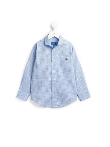 Fay Kids Polka Dot Shirt