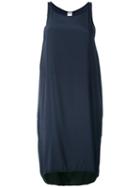Kristensen Du Nord - Scoop Neck Tank Dress - Women - Silk/cotton/spandex/elastane - 2, Blue, Silk/cotton/spandex/elastane