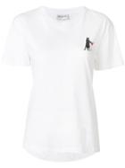 Saint Laurent Cat Printed T-shirt - White