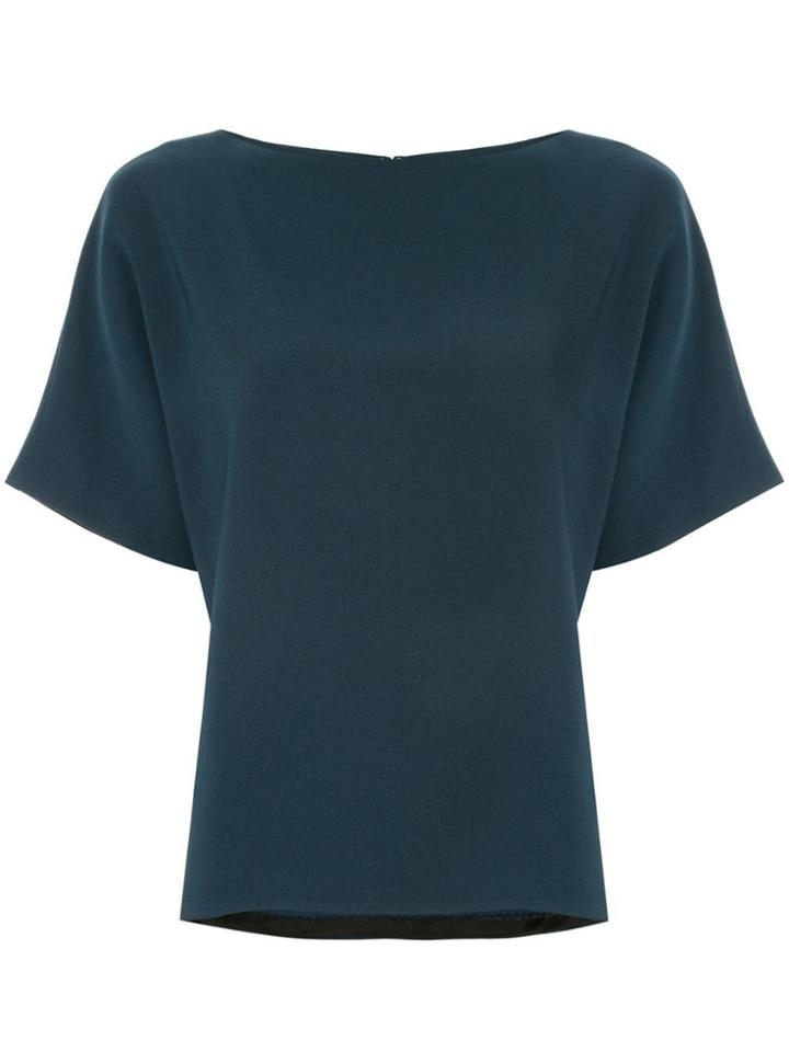 Des Prés Boat Neck T-shirt - Green