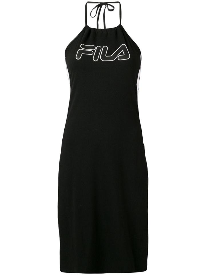 Fila Spaghetti Strap Dress - Black