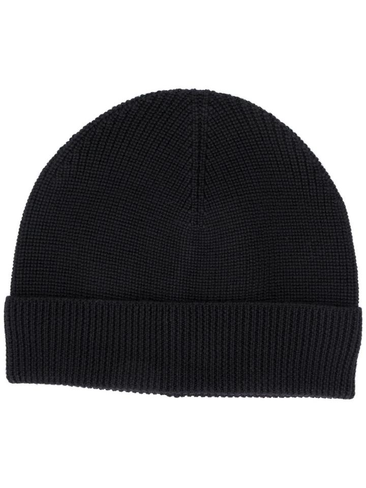 Barena Ribbed Beanie - Blue