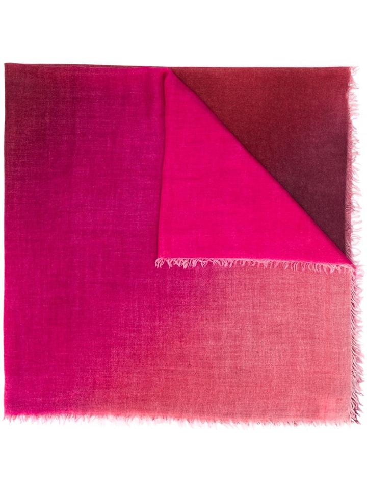 Faliero Sarti Gradient Effect Scarf - Pink