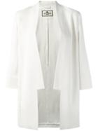 Etro Open Blazer, Women's, Size: 40, White, Viscose/acetate/spandex/elastane