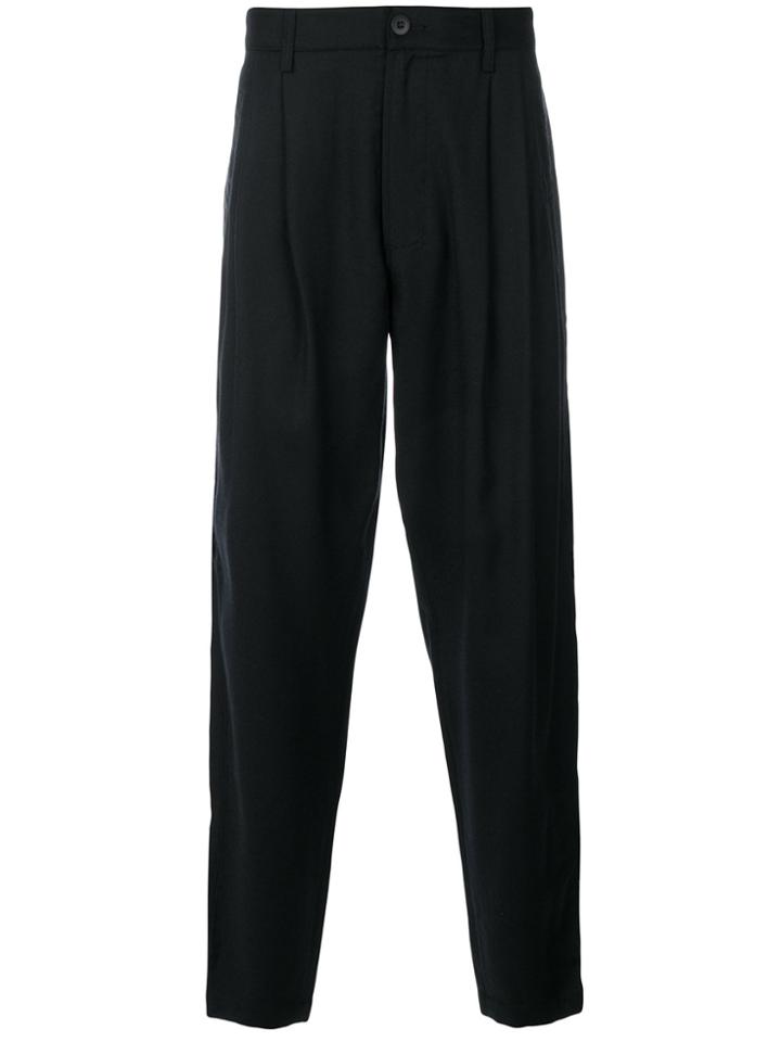 Maharishi Fitted Tailored Trousers - Black