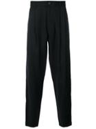 Maharishi Fitted Tailored Trousers - Black