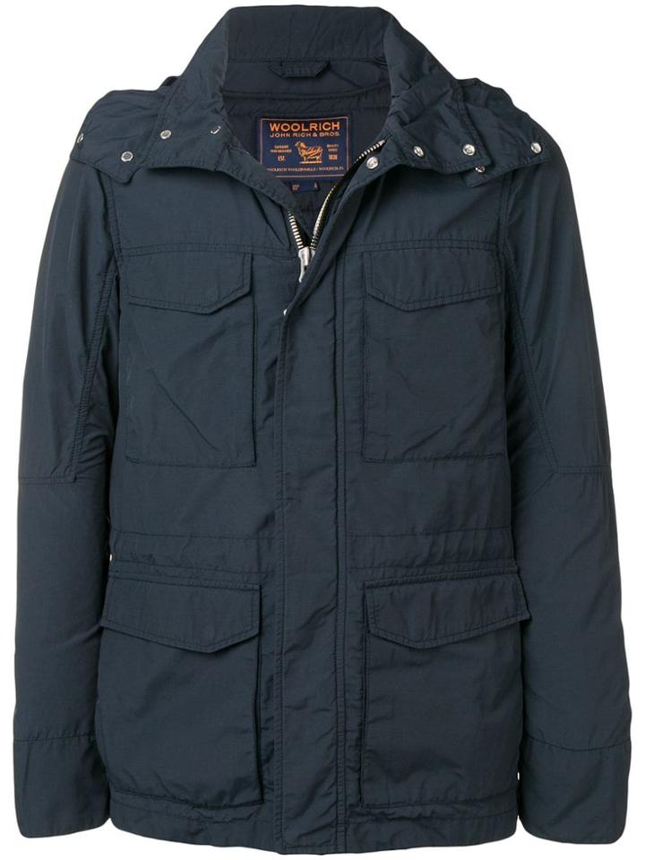 Woolrich Multi-pocket Jacket - Blue