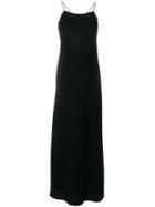 The Row Gibbons Maxi Dress - Black