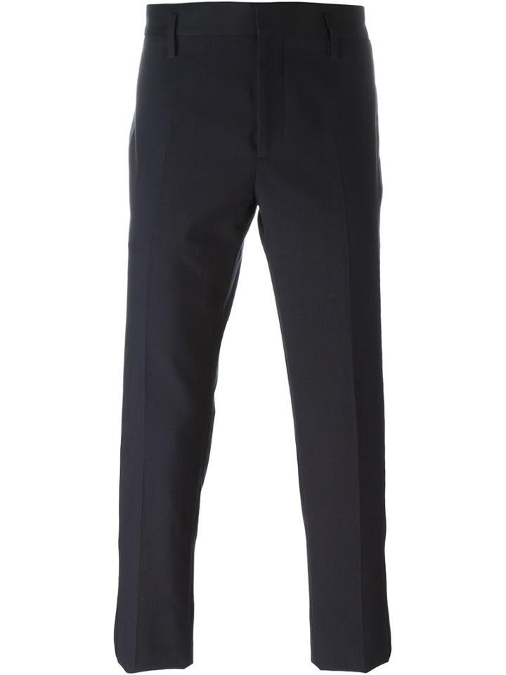 Marc Jacobs Tailored Trousers, Men's, Size: 52, Blue, Cotton/polyester/acetate/cupro