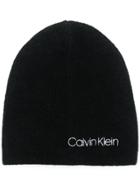 Calvin Klein Knitted Beanie Hat - Black