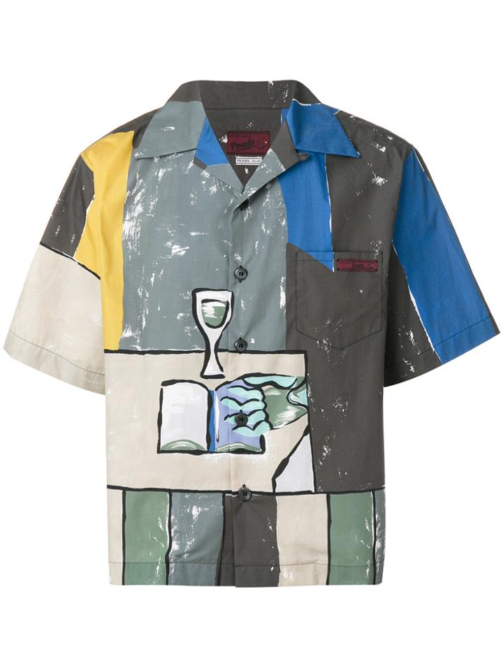 Prada Printed Shirt - Multicolour
