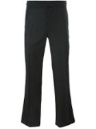 Alexander Mcqueen - Bootcut Style Trousers - Men - Acetate/viscose/wool - 52, Black, Acetate/viscose/wool