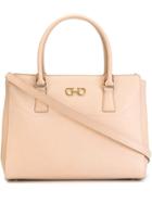 Salvatore Ferragamo Double Gancio Tote - Nude & Neutrals