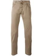 Jacob Cohen - Comfort Denim Jeans - Men - Cotton/spandex/elastane - 36, Nude/neutrals, Cotton/spandex/elastane